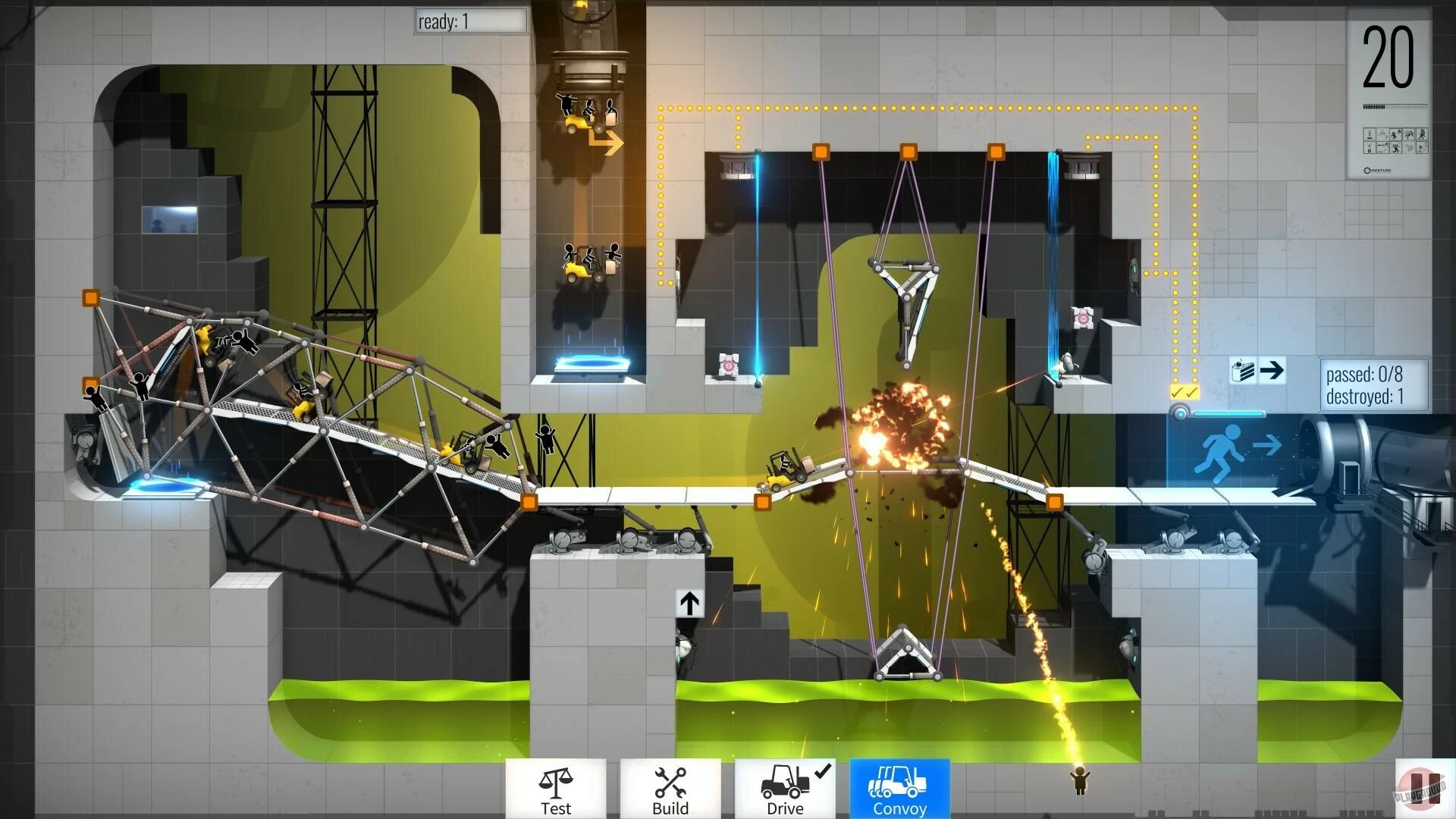 Bridge constructor portal андроид. Игра bridge constructor. bridge constructor portal nintendo. bridge constructor portal, portal. portal 2 bridge constructor.