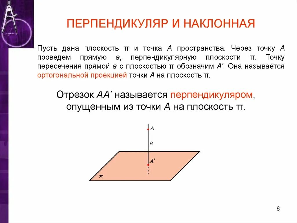 Сколько плоскостей перпендикулярных данной плоскости