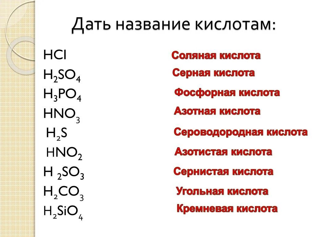 Naci класс соединений. H2so4 название вещества. Химические формулы соединения h2so3. Название кислоты формула h2s so2. Химическая формула вещества h2.