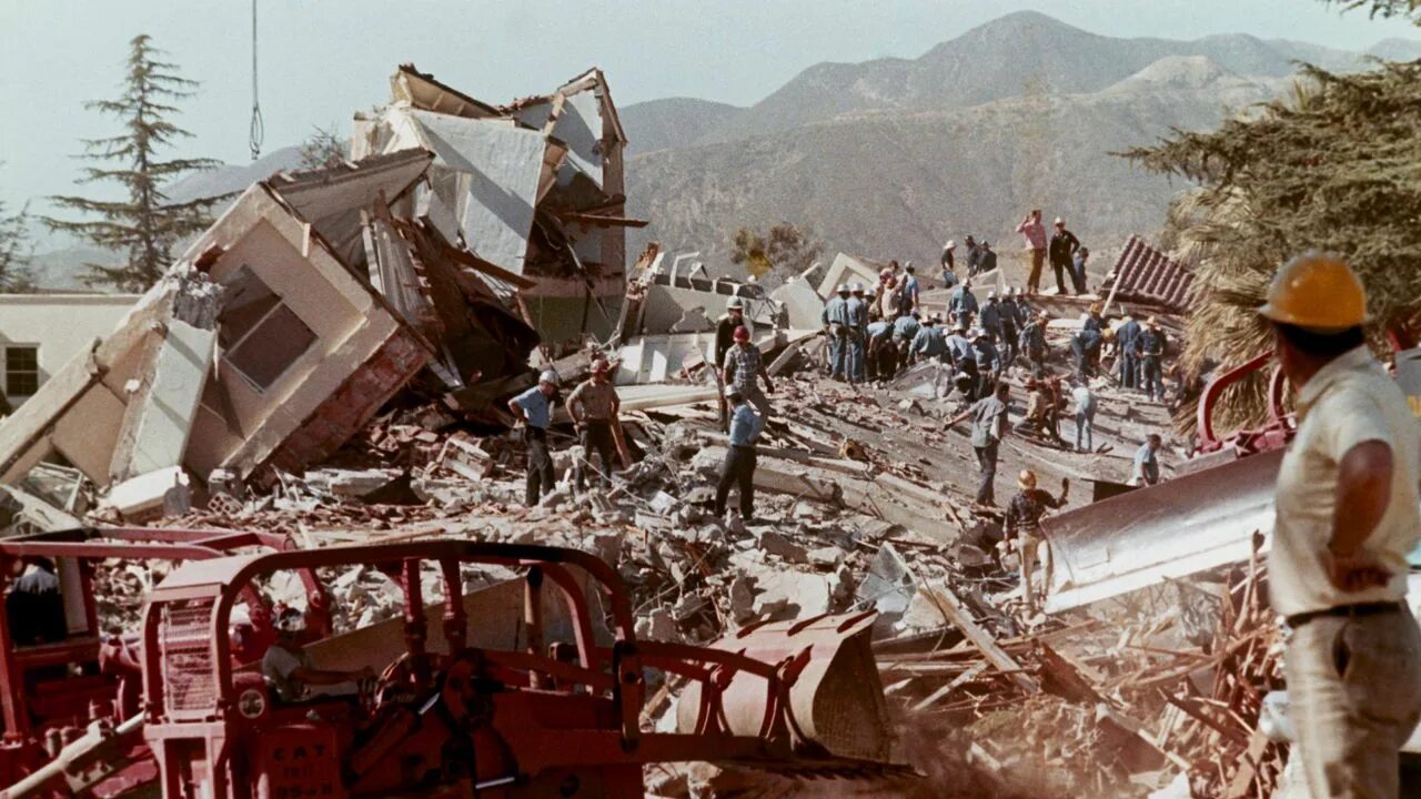 1971 Грозный землетрясение. Землетрясения Сан-Фернандо 1971. Лос Анджелес 1971.