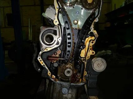 Замена цепи фольксваген тигуан 1.4 tsi