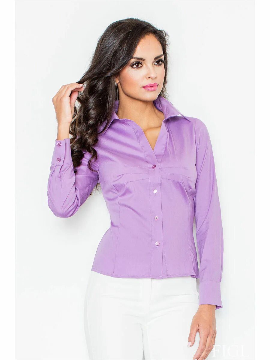 Рубашка женская. Блузка сиреневая женская. Фиолетовая рубашка женская. Лиловая блузка. Валберис блузки с длинным рукавом