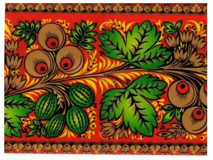 Хохлома травка