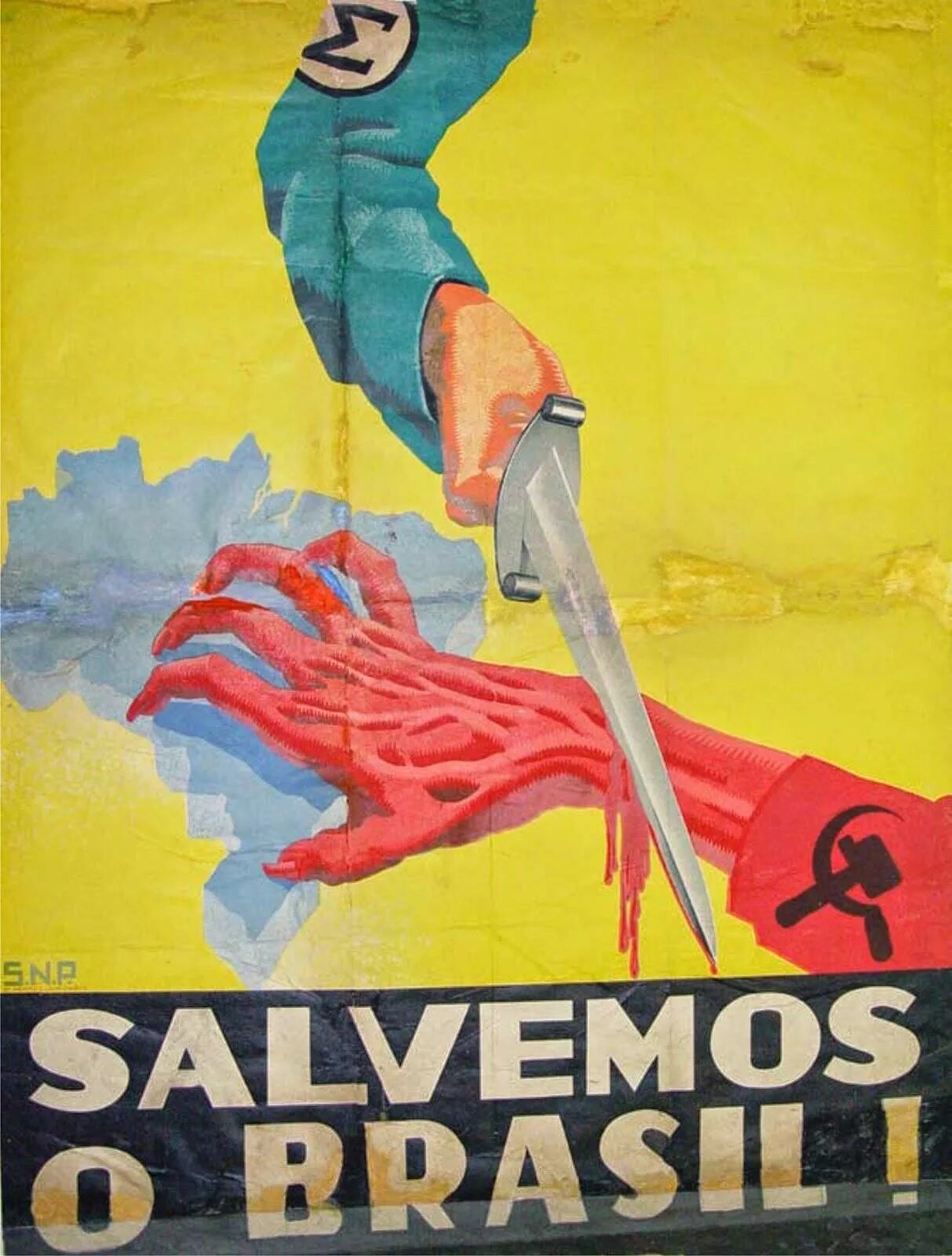 Интегралисты в бразилии. Бразилия плакат. Интегрализм в бразилии. Бразильский фашизм. Интегралисты в бразилии.