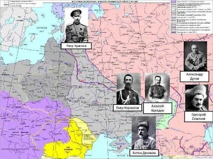 Карта атаманов