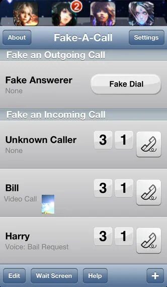 None calling