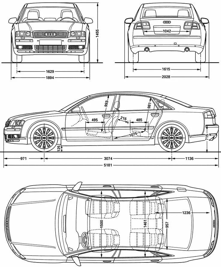 Габариты ауди. Габариты Ауди а8, d5. Audi a8 d3 long габариты. Audi a8 d4 long габариты. Audi a8 d2 габариты.