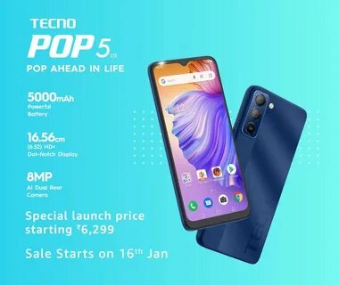 Tecno poco 5