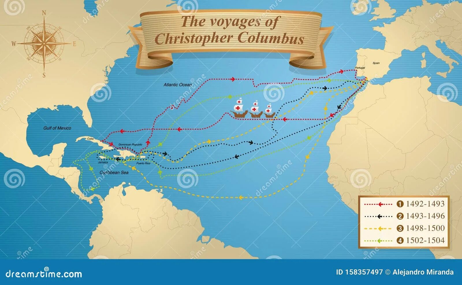 Путешествие Христофора Колумба 1492. Маршрут путешествия Христофора Колумба. Маршрут путешествия Христофора Колумба 1492-1493.