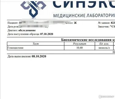 Фолиевая сдать анализ