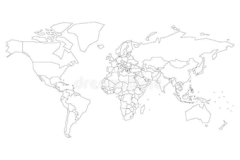 Карта пустая для заполнения. Политиче Кая карта мир черно белая.