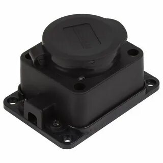 Розетка одноместная ip44