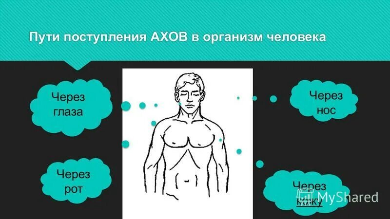 пути поступления ахов в организм