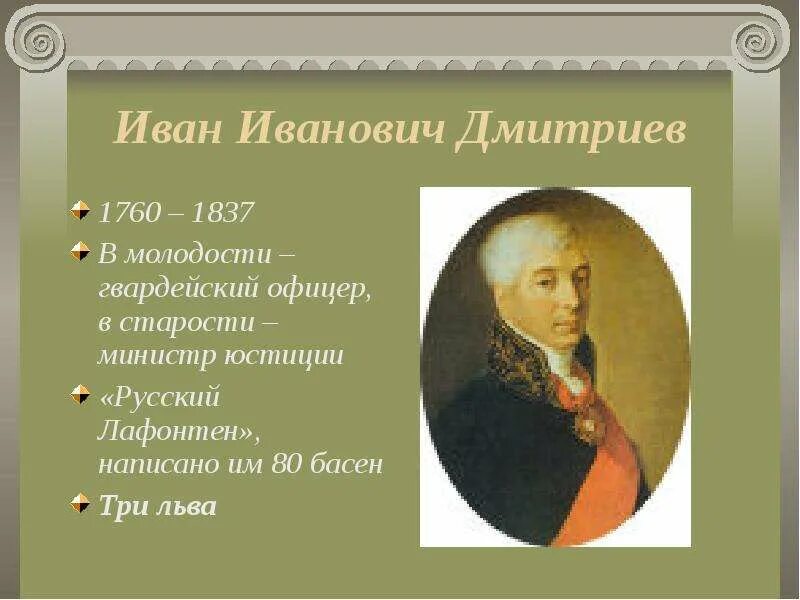 Сообщение о сумарокове и дмитриеве. Сообщение о сумарокове и дмитриеве