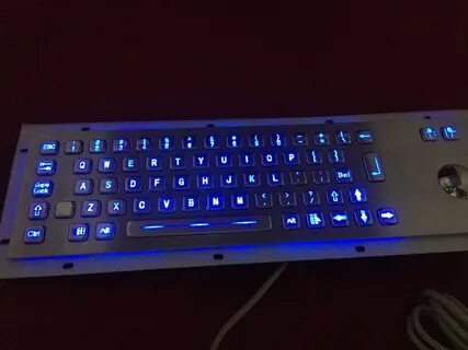 Backlit keyboard