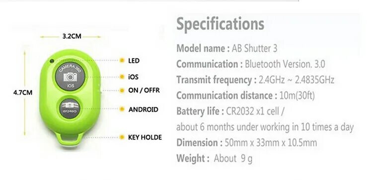 Remote shutter как подключить к андроид Купить комплекты для камер PEMOTech Handy Stativ, PEMOTech 42 Zoll Leichtes Alum