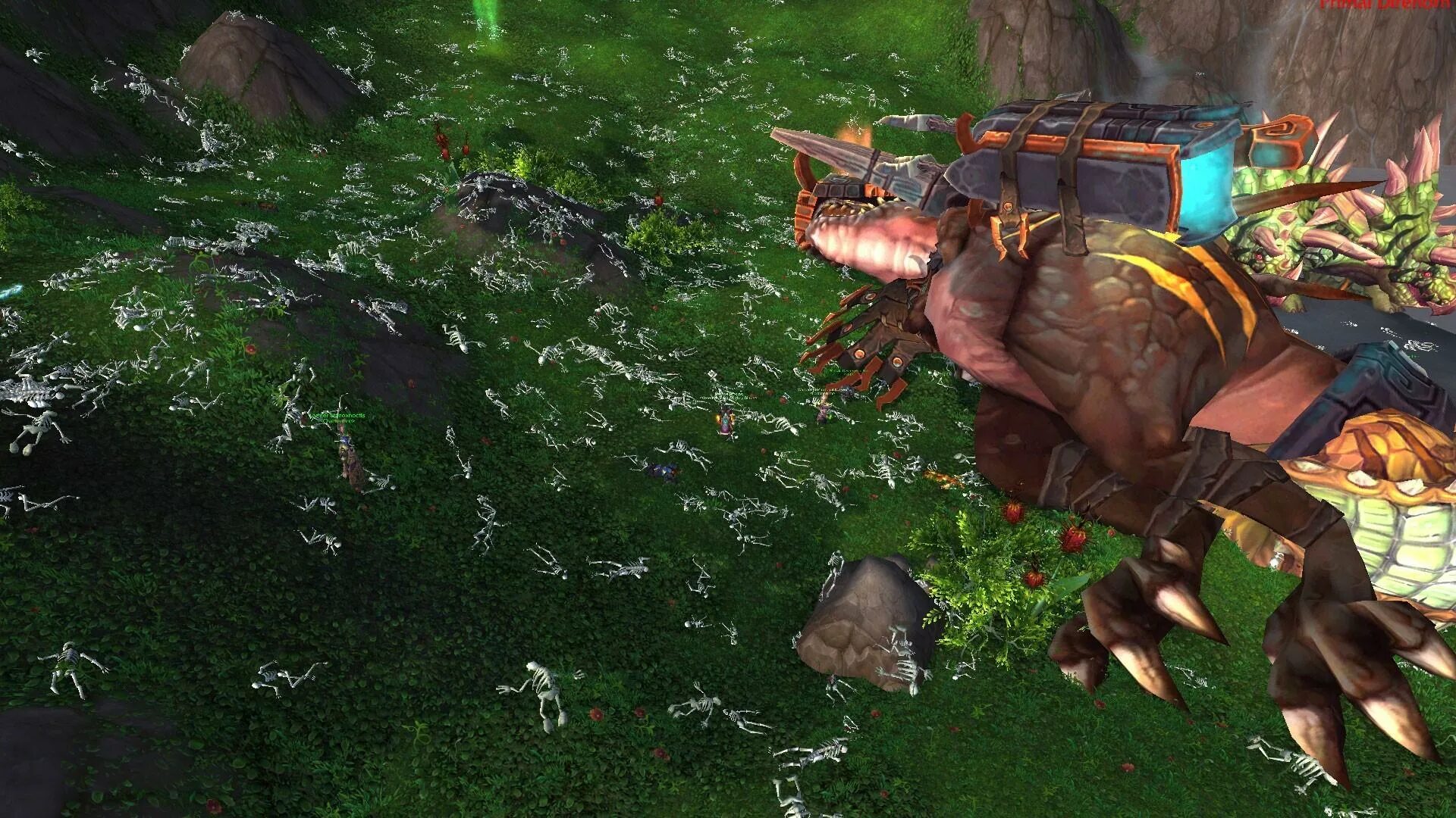 Брутозавр. Warcraft dinosaurs. поводья могучего вьючного брутозавра. ундаста. арт wow dinosaur.