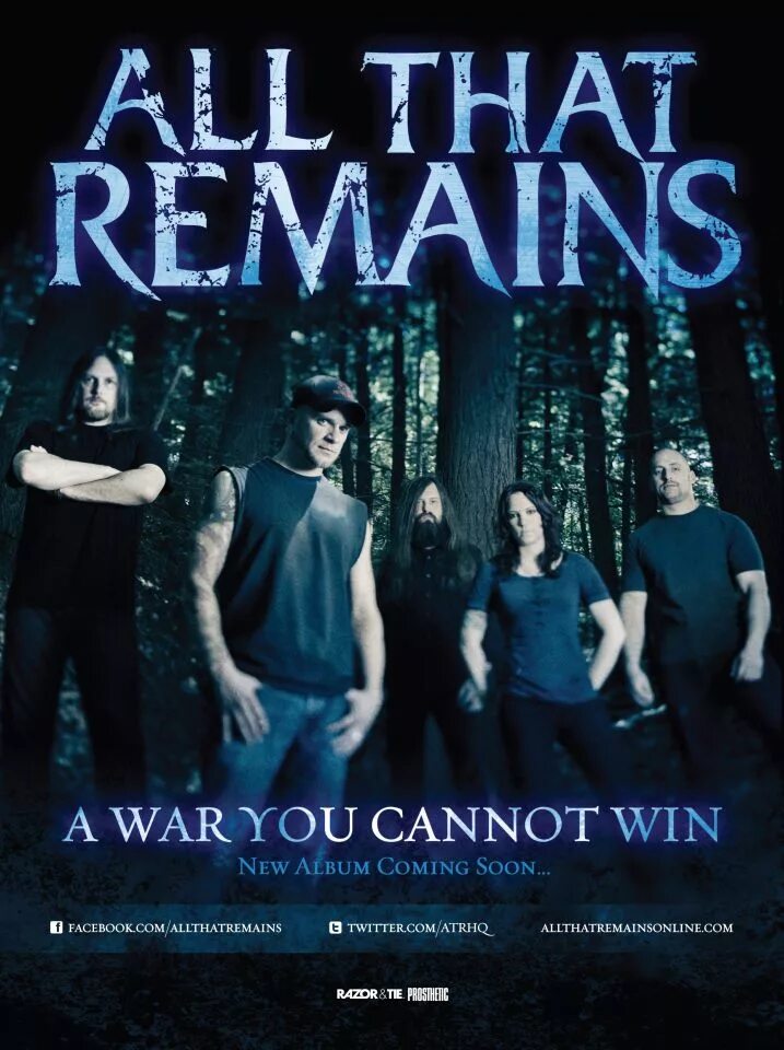 All that remains американский музыкальная группа.