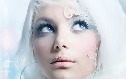 Blue eyed lady
