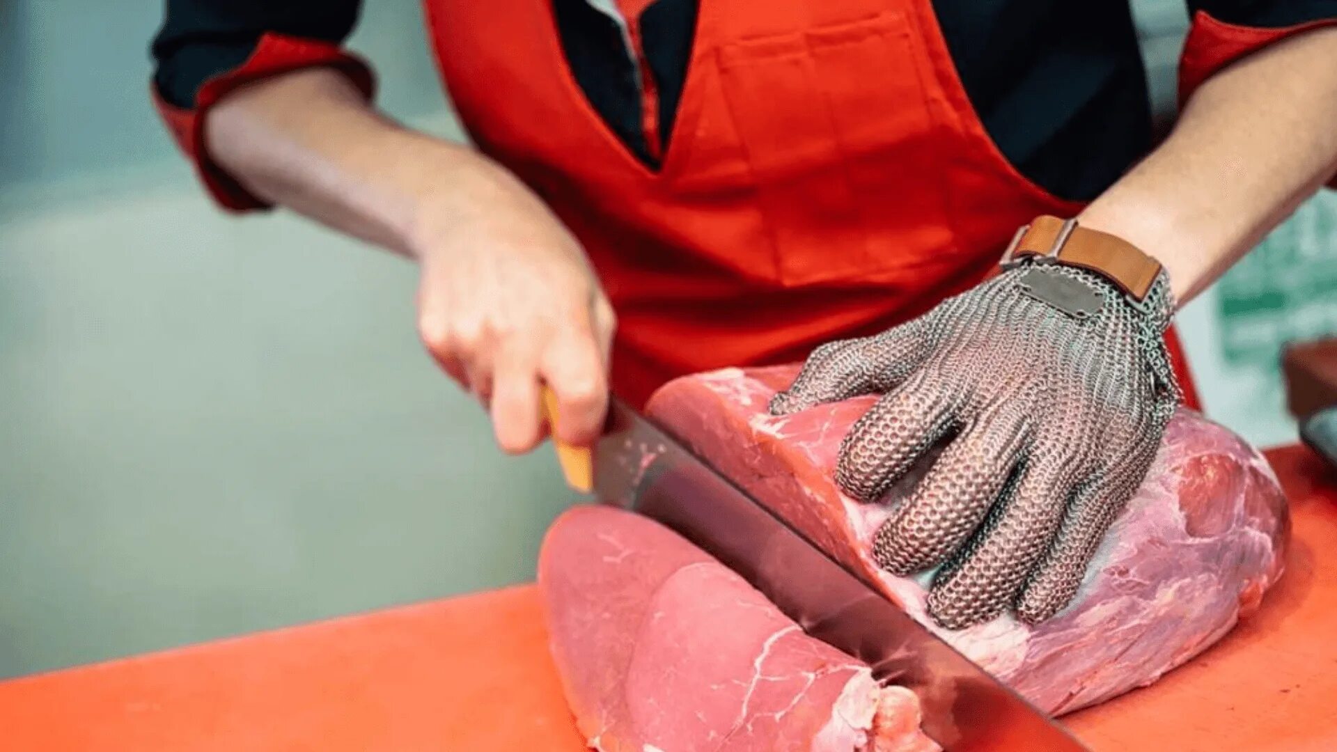 Мясо. Meat cutting