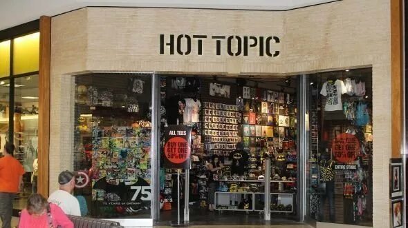The new topic. Hot topic магазин. хот топик. магазин хот топик.