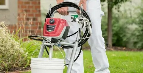 Airless paint sprayer