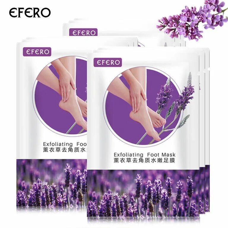 Носки-маска для ног отшелушивающая Lavanda. Exfoliating foot Mask маска носки для ног. Носки для педикюра отшелушивающие с лавандой.