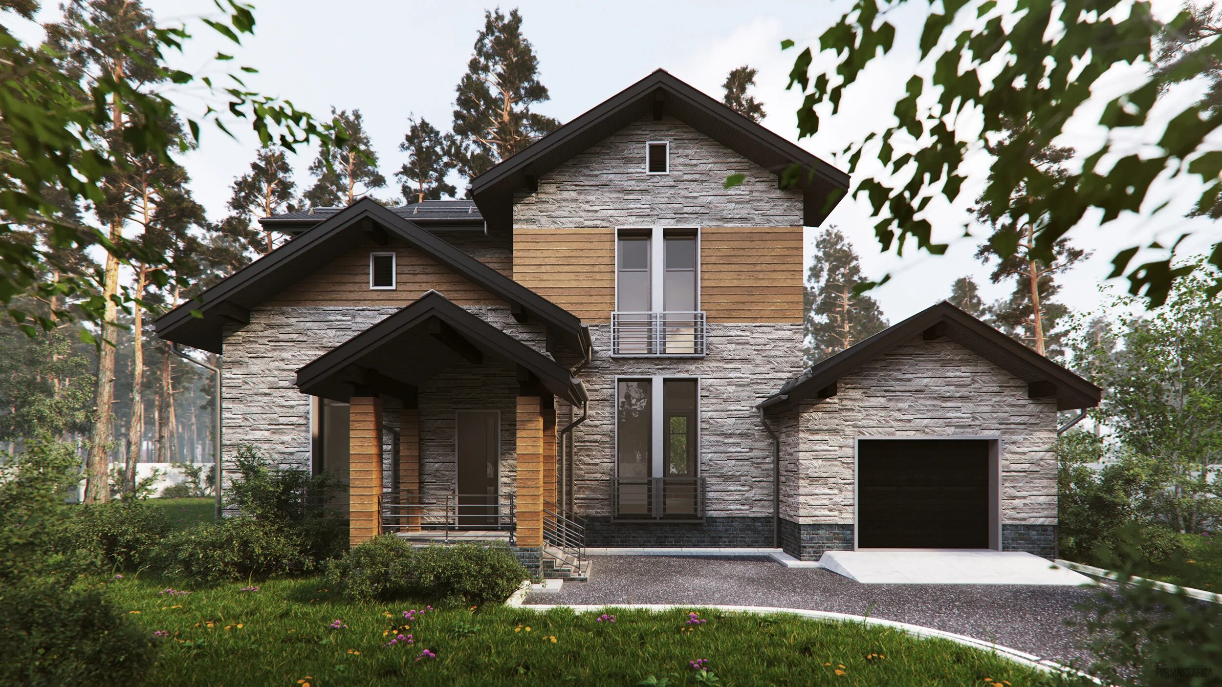 Макс строил дом. Современные коттеджи проекты. Макс строил дом. Макс строил дом. 3д макс кск экстерьер лес.