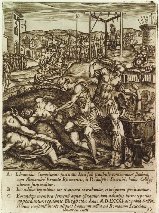 Drawn and quartered