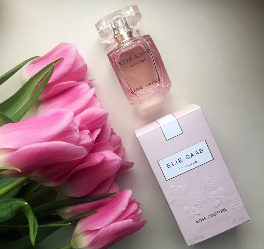 Нежная туалетная вода. Elie Saab Rose Couture. Elie Saab le Parfum Rose Couture. Роз Жакмино духи. Elie Saab Tubereuse.