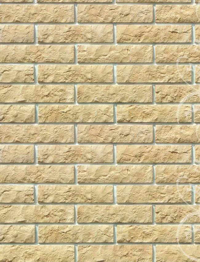 Фасадная плитка Docke Brick текстура. Искусственный камень Камелот Манхэттен. Толедо 400-10. Декоративный кирпич.