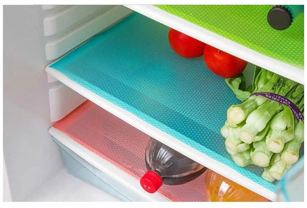 Антибактериальные коврики для холодильника, набор 4 шт 9046242. Коврик для холодильника. Антибактериальный коврик для холодильника. Коврики в холодильник на полки. Коврики для холодильника силиконовые