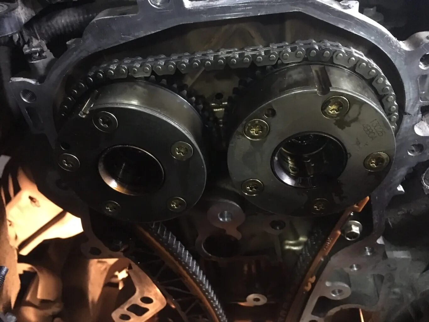 Замена цепи грм - Nissan Qashqai (1G), 1,6 л, 2012 года запчасти DRIVE2
