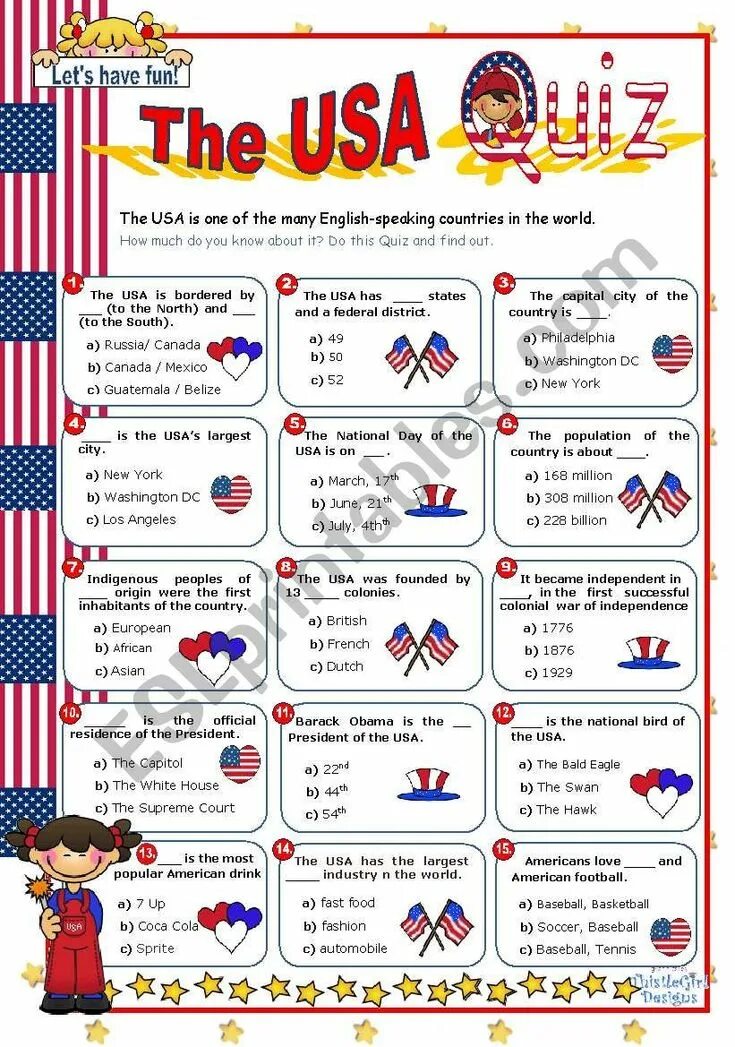 What do you know about the history. The usa worksheets. детский quiz for children. the usa quiz ответы. задания сша.