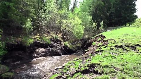 Оползень река