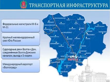 Волгоградский край города