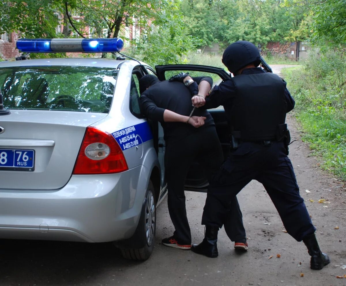 Сажают в полицейскую машину. Задержание преступника. Задержанный в машине полиции. Полиция задерживает преступника. Арест машины гибдд