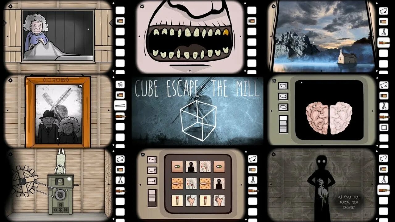 Cube Escape collection мельница. Cube Escape collection Rusty Lake. Cube Escape the Mill часы. Cube Escape collection the Mill.