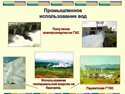 Вода в промышленности 3 класс
