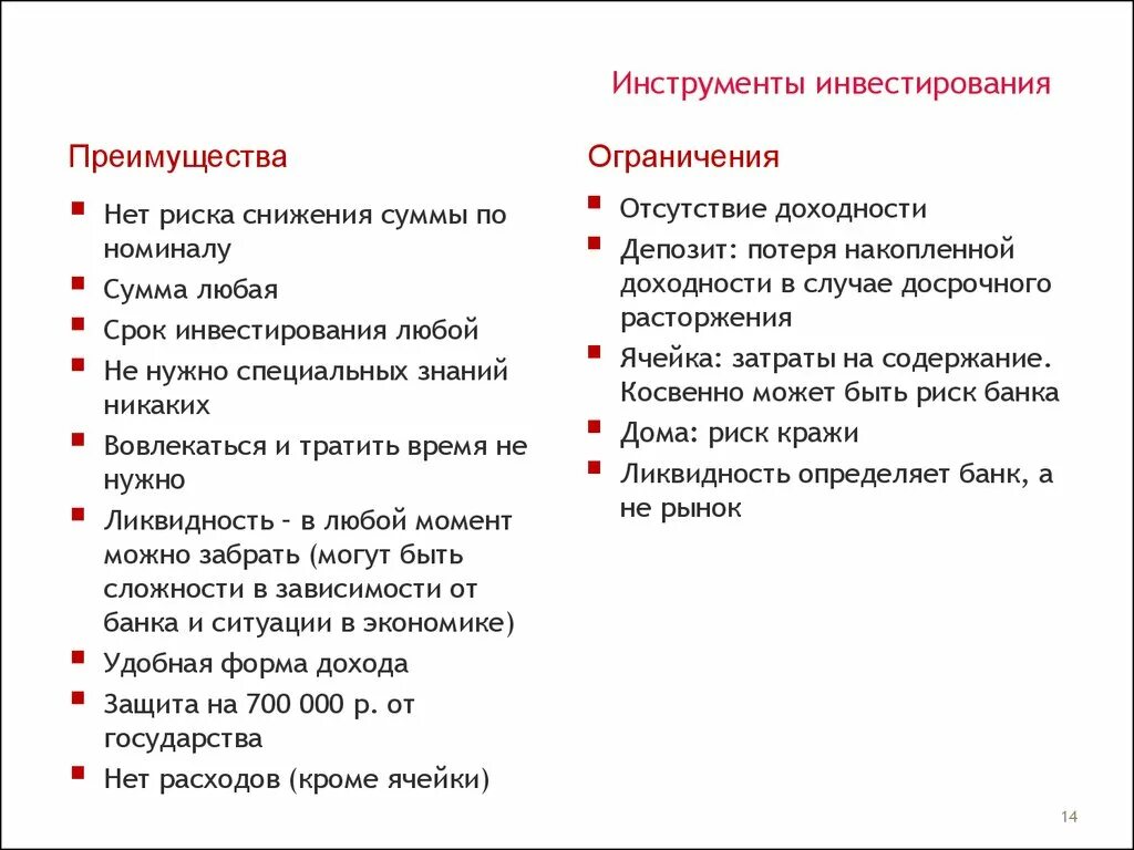 Инструменты инвестирования список. Преимущества инвестирования. Инструменты инвестирования. Преимущества инвесторов. Преимущества и ограничения.