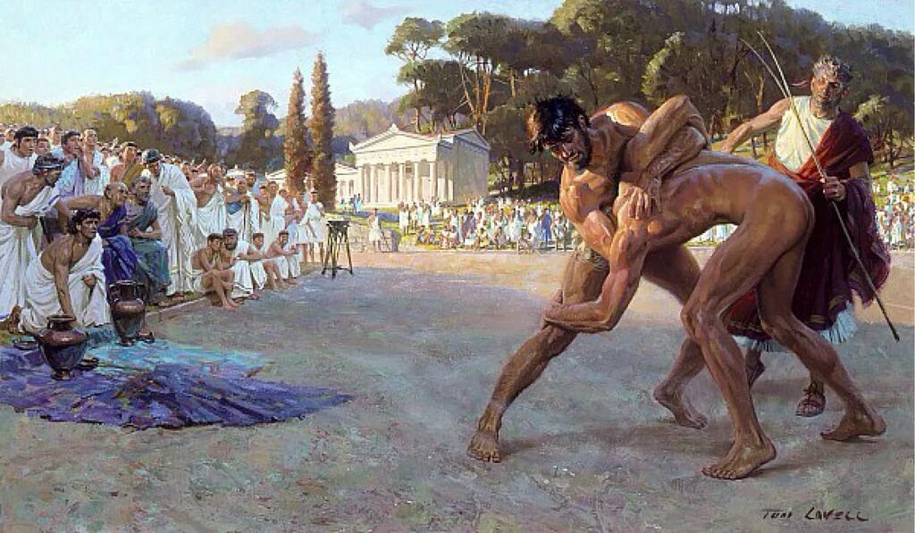 The games in ancient times