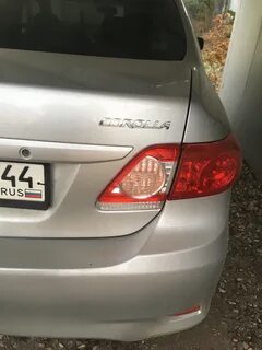 Задний ход королла