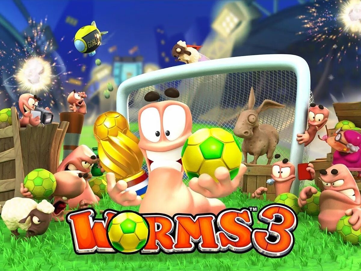 Вормс игра. Игра про червяков worms. Вормс 3. Игра worms 3.