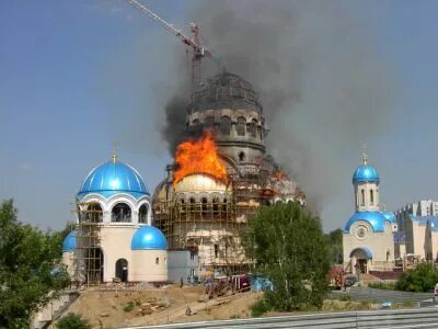 Голубой храм на каширском шоссе