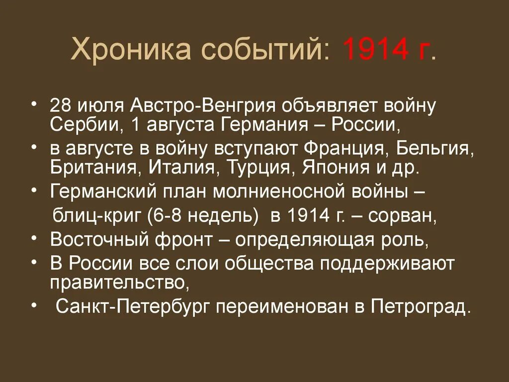 Австро-Венгрия объявила войну Сербии. Австро-Венгрия объявляет войну Сербии, 1914 г.. Хроника событий 1914 года. Составьтехронику союытий Ле а 1914.