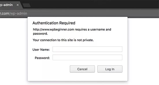 Username password authentication