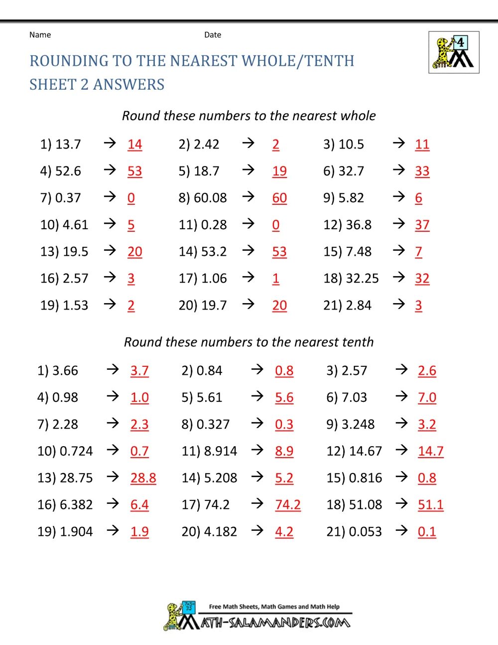 How to round numbers. Nearest tenth. rounding to the nearest 10. rounded to the nearest tenth. rounding decimals.