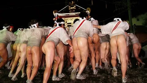 Japanese Naked Fundoshi Festival No.37"Wakamiya Hachiman Naked Fes...