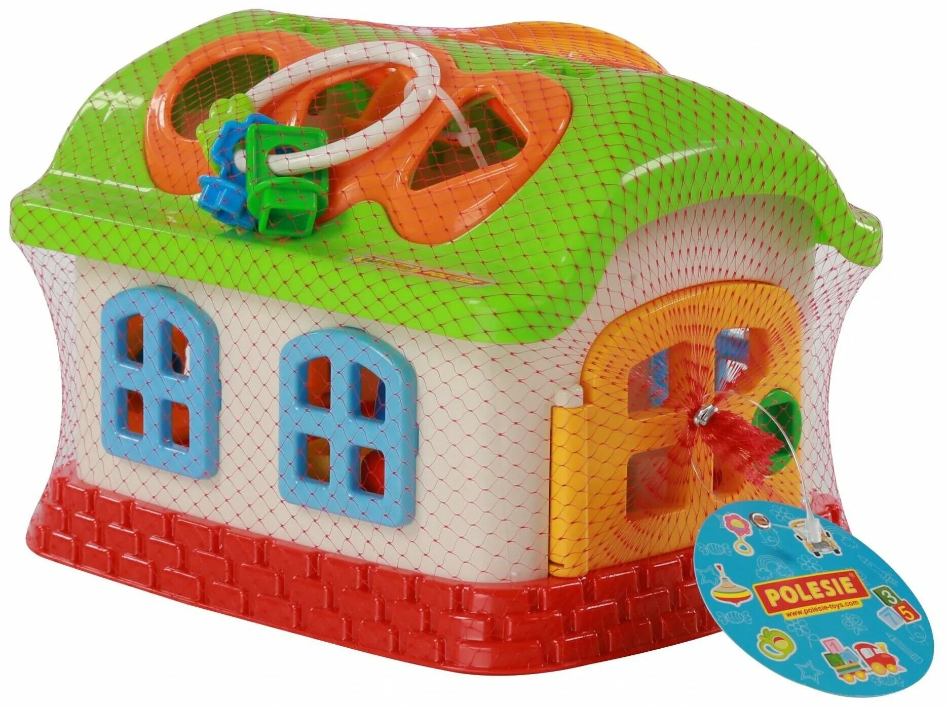 игрушка сортер полесье. игрушка/игровой дом (в сеточке) (6202). сортер goula домик 55220. домик для зверей (9166). домик-сортер 10563.