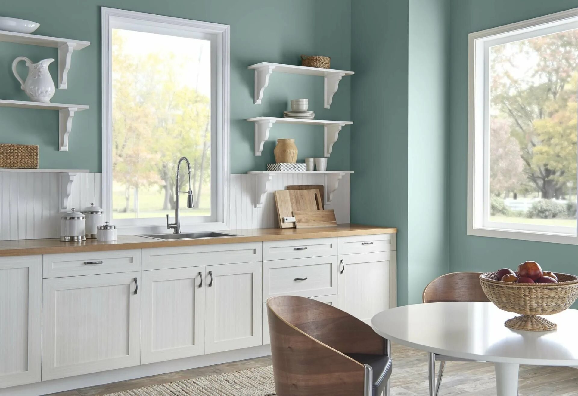 В какой цвет покрасить кухню. Dulux 50rr 72/010. Покрасить стены на кухне. Кухня окрашенная. Варианты покраски кухни.